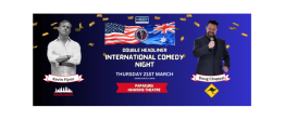 International Comedy Night - Kevin Flynn & Doug Chappel Thursday 21st March 7.30pm. Tickets on sale now